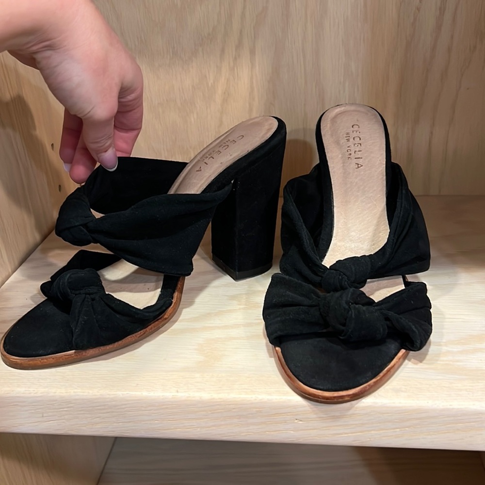 Black heels